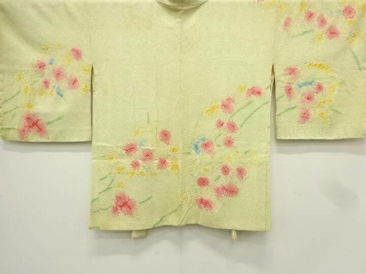 楽天市場】本総絞り枝花模様絵羽織【アンティーク】【中古】【着】 宗