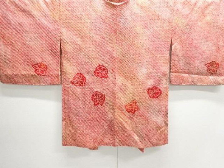 楽天市場】本総絞り花模様絵羽織【中古】【着】【コート・道中着】 宗 
