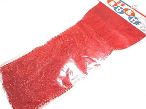 七五三お祝い 女児 正絹 絞り 帯揚げ赤 吉祥文様 メール便無料(日にち指定なし)