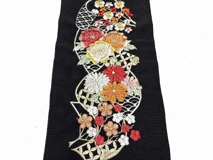 楽天市場】半衿 振袖 成人式 半襟 刺繍 シルエリー silelly おしゃれ半 