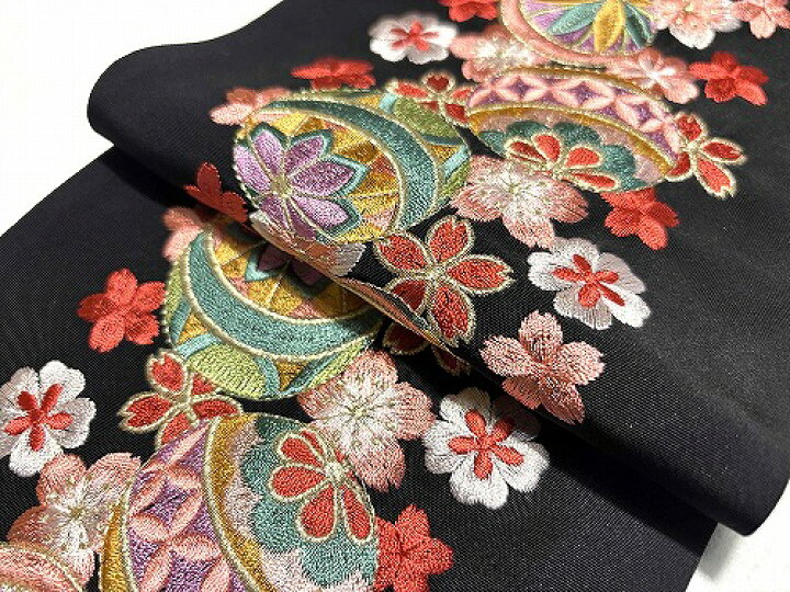 楽天市場】半衿 振袖 成人式 半襟 刺繍 シルエリー silelly おしゃれ半 