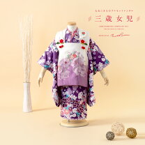 楽天市場】七五三 着物 レンタル 3歳 紫の通販