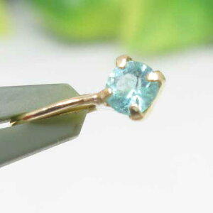 【天然石】パライバトルマリン☆ブラジル☆希少石☆約2.5ミリ前後☆限定2点のみ☆胸元キラリ☆ルースケース☆プチシリーズ☆ペンダントトップ☆ソーティング