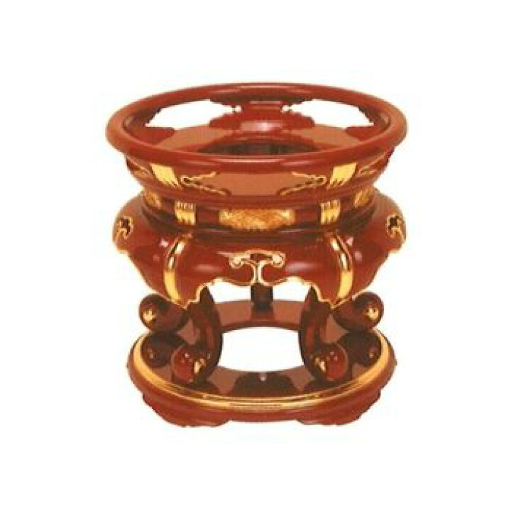 楽天市場】木製丸金台・サヤ付(朱塗面金箔押) 内寸1.5尺 : 創寿苑 楽天 