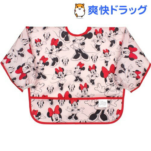 楽天市場 バンキンス ディズニーコラボ スリーブビブ お食事用 Minnie Pink 1枚 バンキンス Bumkins 爽快ドラッグ