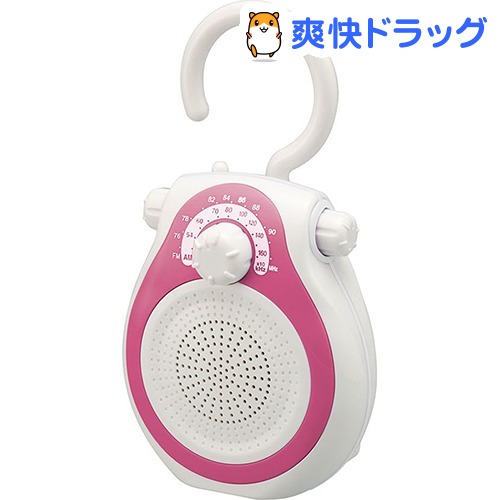 安心の定価販売 コイズミ 品質保証 シャワーラジオ ピンク P 1台 SAD-7714