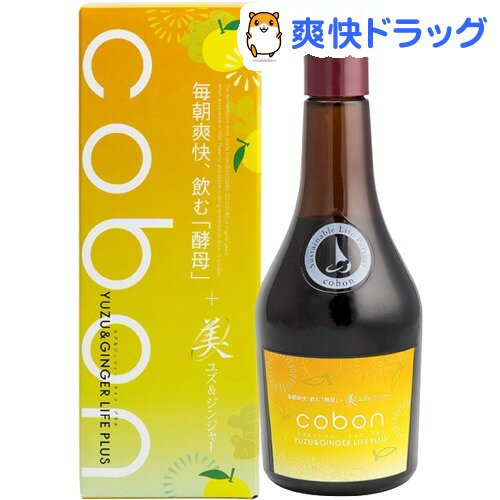 楽天市場 コーボン ユズ ジンジャーライフプラスn525 525ml コーボン 爽快ドラッグ