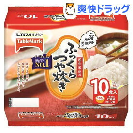 ふっくらつや炊き(180g*10食入)【たきたてご飯】