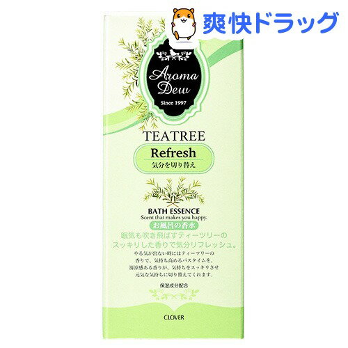 楽天市場 アロマデュウ お風呂の香水 香りのバスエッセンス ティーツリー 27ml アロマデュウ Aroma Dew 入浴剤 爽快ドラッグ