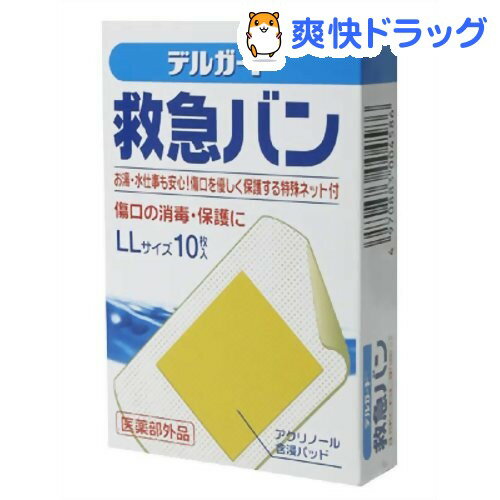 楽天市場 デルガード 救急バン半透明 Llサイズ 10枚入 デルガード 絆創膏 爽快ドラッグ