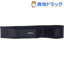 naoss バックレスキュー骨盤メッシュベルト 4635302 ブラック L(1枚入)【naoss(ナオス)】【送料無料】