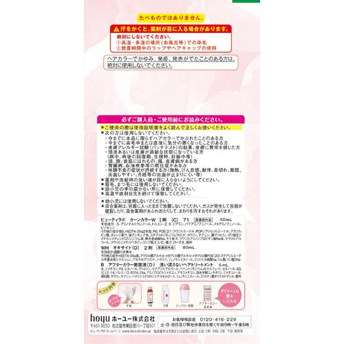 楽天市場 ビューティラボ ホイップヘアカラー 髪色もどし ナチュラルブラウン 1セット ビューティラボ 爽快ドラッグ