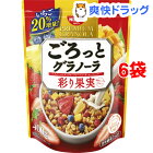 日清シスコ ごろっとグラノーラ 5種の彩り果実(400g*6袋セット)