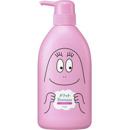 楽天市場 企画品 メリット シャンプー コンディショナー バーバパパデザイン ポンプペア 480ml 480ml メリット 爽快ドラッグ