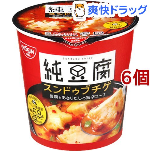 日清 純豆腐 スンドゥブチゲスープ 福袋セール 6コセット 国際ブランド 17g