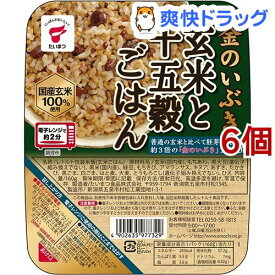 金のいぶき 玄米と十五穀ごはん JR-4(160g*6コセット)