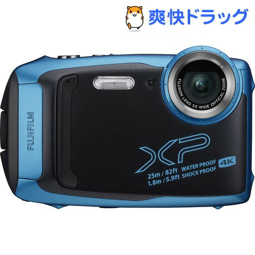 楽天市場 富士フイルム デジタルカメラ Finepix Xp140sb スカイブルー 1台 ファインピックス Finepix 爽快ドラッグ