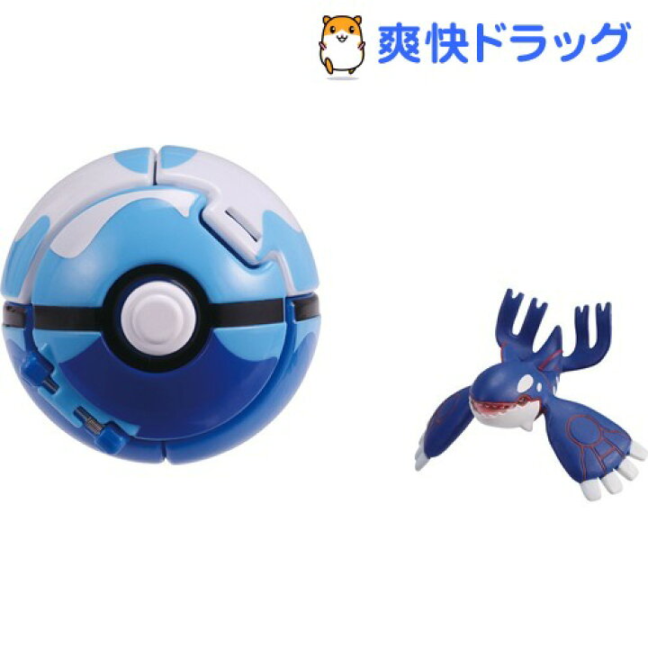 楽天市場 ポケットモンスター モンコレ ポケデルゼ カイオーガ ダイブボール 1セット ポケットモンスター モンスターコレクション 爽快ドラッグ