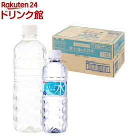 アイリス 富士山の天然水 ラベルレス(500ml*24本入)【アイリスの天然水】[水 500ml 天然水 ペットボトル ミネラルウォーター]