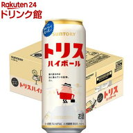 サントリー ハイボール トリスハイボール 缶(500ml*24本入)【トリスクラシック(トリスウイスキー)】
