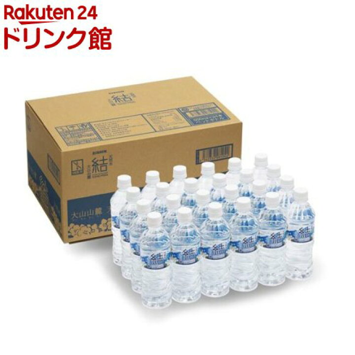 楽天市場】結(ゆいのみず) ケース(500ml*24本入)【永伸商事】[水 