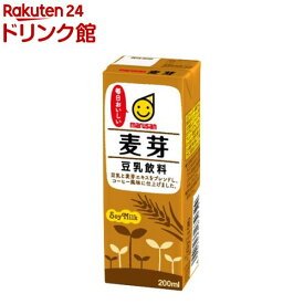 マルサン 豆乳飲料 麦芽(200ml*24本セット)【マルサン】