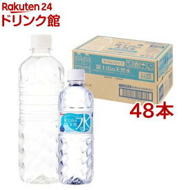 アイリス 富士山の天然水 ラベルレス(500ml*48本セット)【アイリスの天然水】[水 500ml 天然水 ペットボトル ミネラルウォーター]