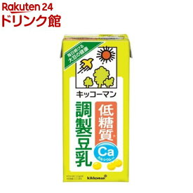 キッコーマン 低糖質 調製豆乳L(1L*6本入)【キッコーマン】[低糖質 たんぱく質]