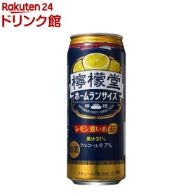 檸檬堂 レモン濃いめ 缶(500ml×24本)【檸檬堂】