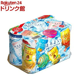 サントリー チューハイ ほろよい 詰め合わせ 6種アソート 飲み比べセット( 350ml×24本入)【ほろよい】
