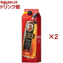 ブラックニッカクリア 紙パック(1800ml×2セット)【ブラックニッカ】
