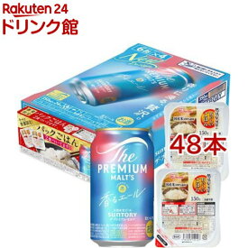 ザプレミアムモルツ 香るエール〈ジャパニーズエール〉プレモル ごはん付(350ml*48本セット)【ザ・プレミアム・モルツ(プレモル)】