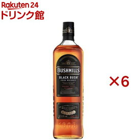 ブッシュミルズ ブラックブッシュ(700ml×6セット)【ブッシュミルズ】[アサヒビール/ウイスキー/ブッシュミルズ]