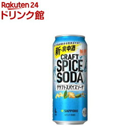 サッポロ クラフトスパイスソーダ 缶(500ml×24本入)[チューハイ 缶チューハイ 無糖]