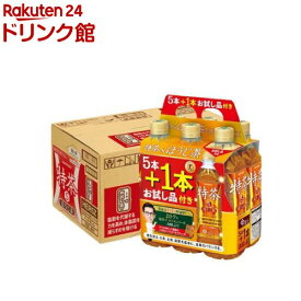 【企画品】特定保健用食品特茶ほうじ茶NEWSパック(5本+お試し1本)×4P(500ml×24本入)【特茶】