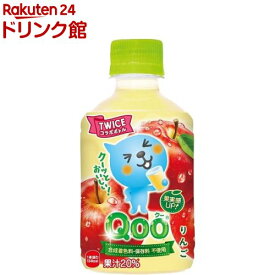 ミニッツ メイド Qoo りんご PET(280ml*24本入)【クー(Qoo)】[野菜・果実飲料]