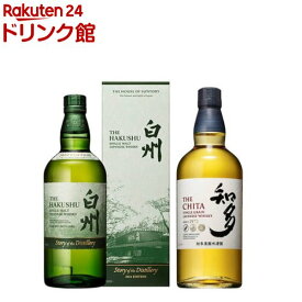 【企画品】サントリー ウイスキープレミアムセット 白州Story of the Distillery2024 × 知多(1セット)