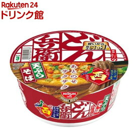 日清のどん兵衛 天ぷらそば 西(100g×12食入)【日清のどん兵衛】[インスタント和風カップ麺 西日本限定品 日清食品]