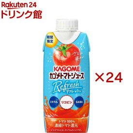 カゴメ トマトジュースRefresh(12本入×2セット(1本330ml))