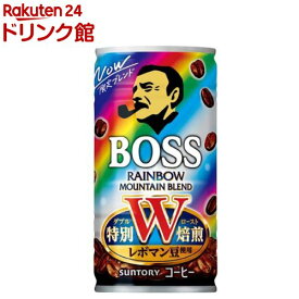 ボス レインボーマウンテンブレンド(185g*30本入)【ボス】[缶コーヒー]