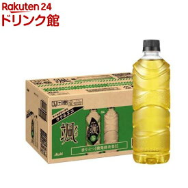 アサヒ 颯(そう) 緑茶 ラベルレス ペットボトル(620ml×24本入)【颯】