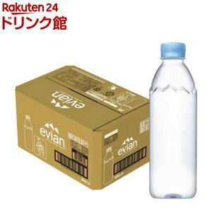 xX evian(GrA)~lEH[^[ KAi(500ml*24{)yGrA(evian)z