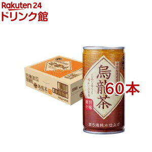 神戸茶房 烏龍茶 缶 国内製造 ウーロン茶(30本入×2セット(1本185g))