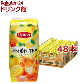 リプトン レモンティー(200ml*48本セット)【リプトン(Lipton)】