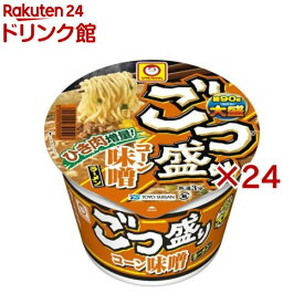 ごつ盛り コーン味噌ラーメン ケース(12個入×2セット(1個138g))【マルちゃん】
