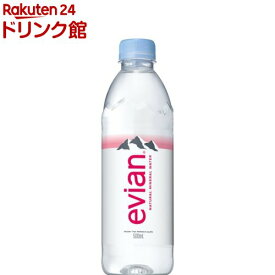 伊藤園 evian(エビアン) ミネラルウォーター 正規輸入品(500ml*24本)【エビアン(evian)】[水]