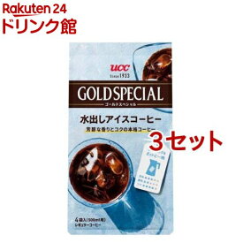 UCC ゴールドスペシャル コーヒーバッグ 水出しアイスコーヒー(4袋入*3セット)【ゴールドスペシャル】[アイスコーヒー アイス パック ドリップバッグ]