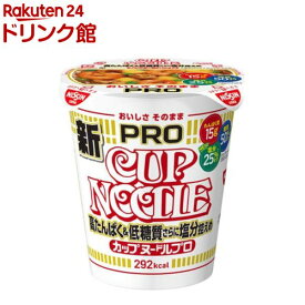 カップヌードルPRO 高たんぱく＆低糖質さらに塩分控えめ ケース(75g×12食入)【カップヌードル】