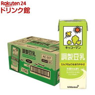 キッコーマン 調製豆乳(200ml*18本入)【キッコーマン】[たんぱく質]