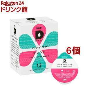 UCC �h���b�v�|�b�h �n���C�R�i�u�����h(12��*6���Z�b�g)�y�h���b�v�|�b�h(DRIP POD)�z[�A�C�X�R�[�q�[ �J�v�Z�� DP3 DP2 ����]